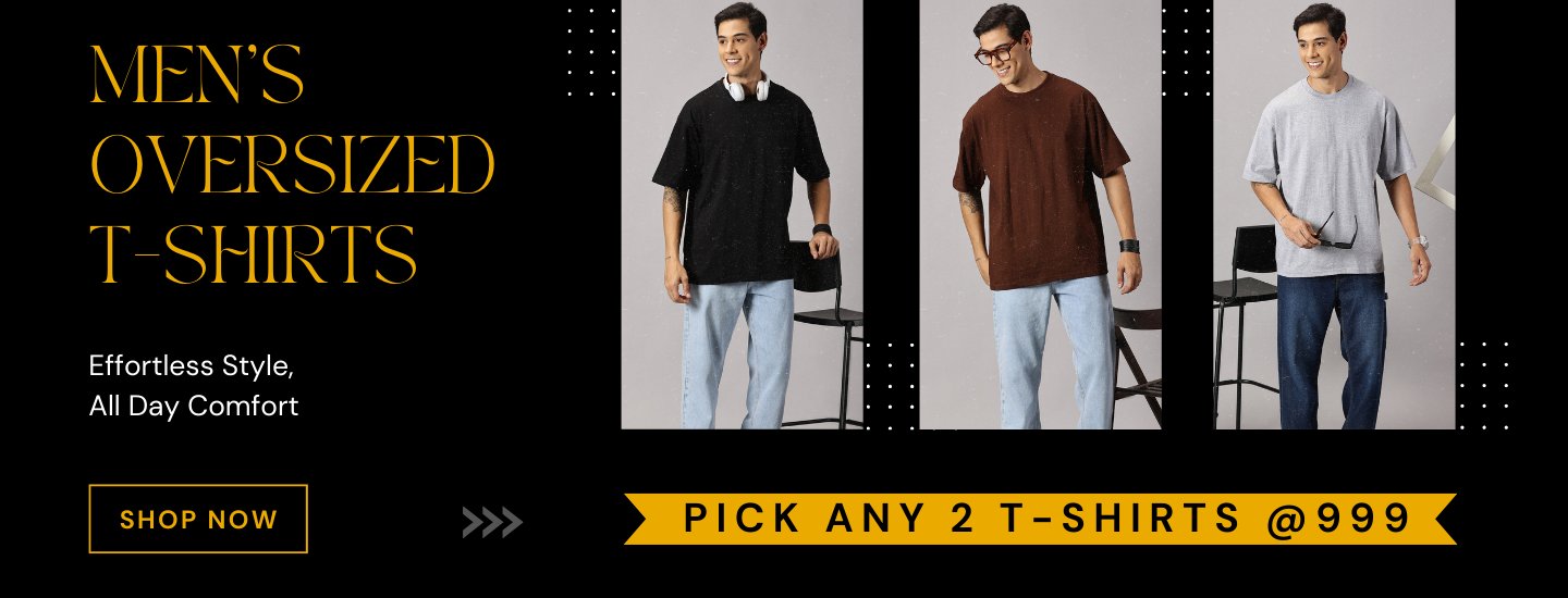 oversized tshirts for men