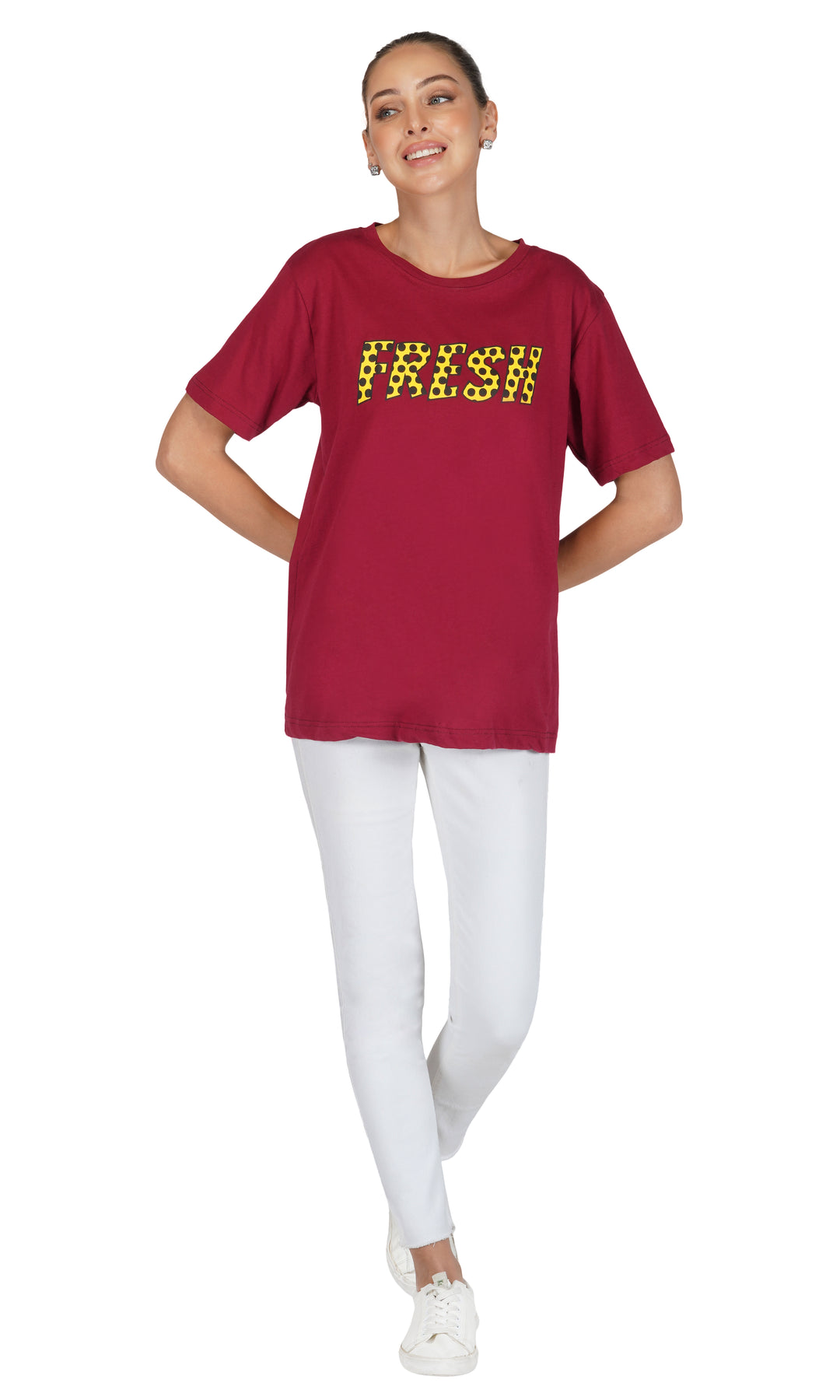 Fresh Round Neck Regular Fit T-Shirt