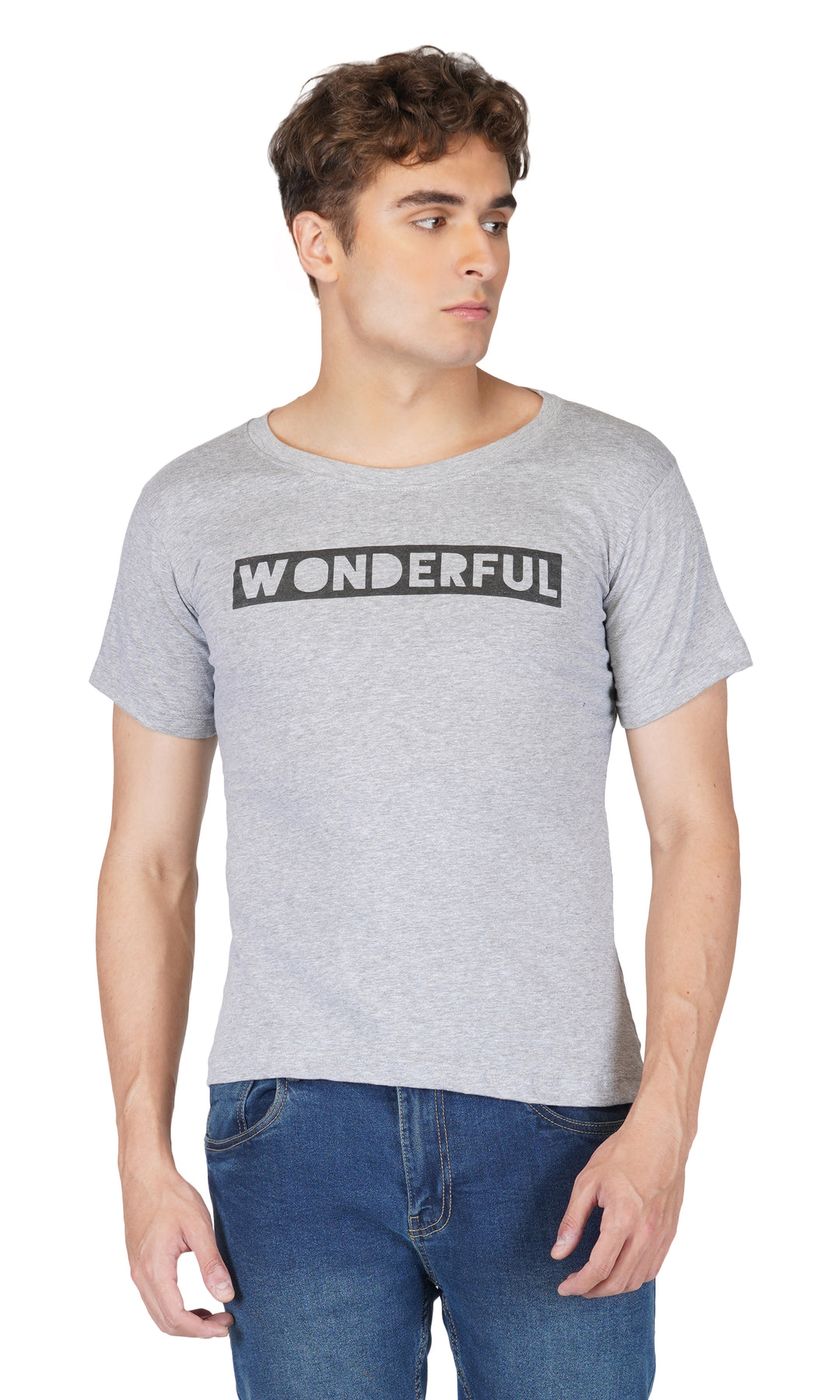 Wonderful Printed Round Neck Regular Fit T-Shirt