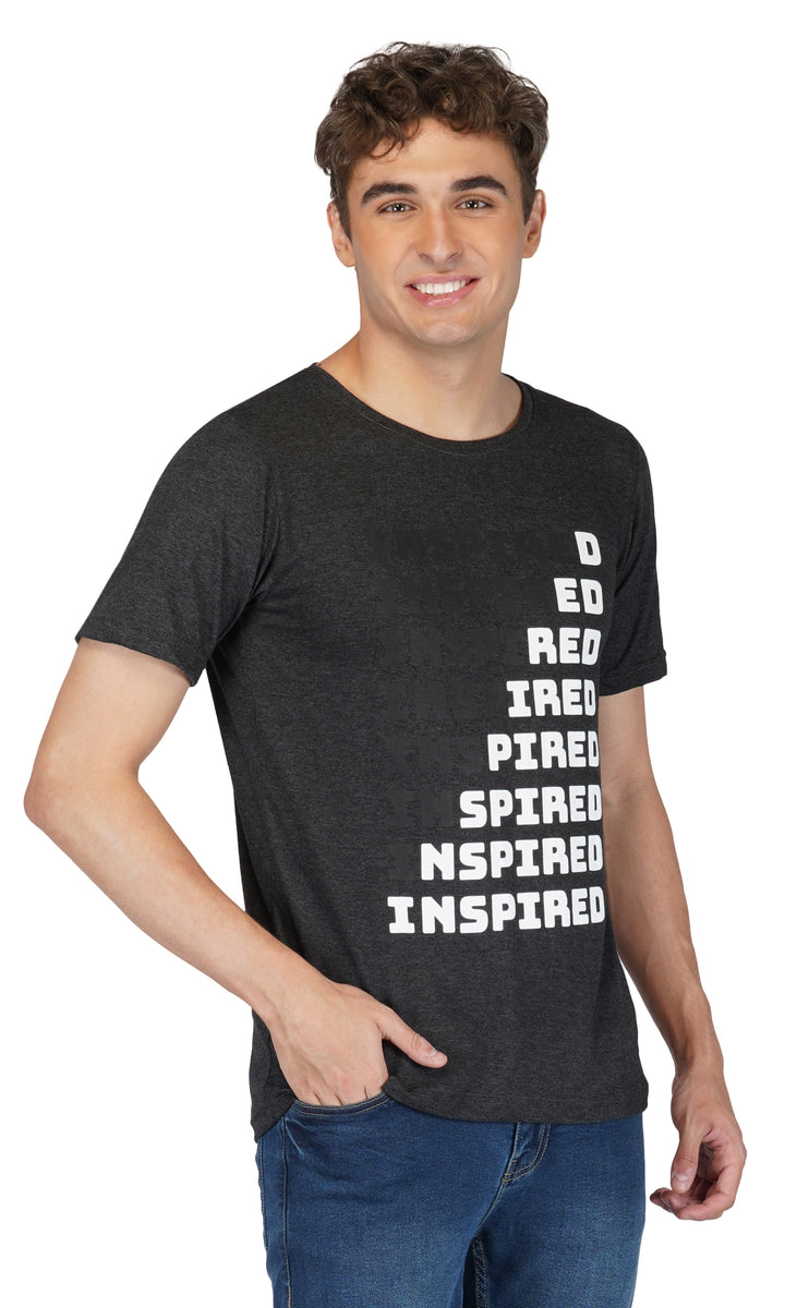 Inspired Round Neck Regular Fit T-Shirt