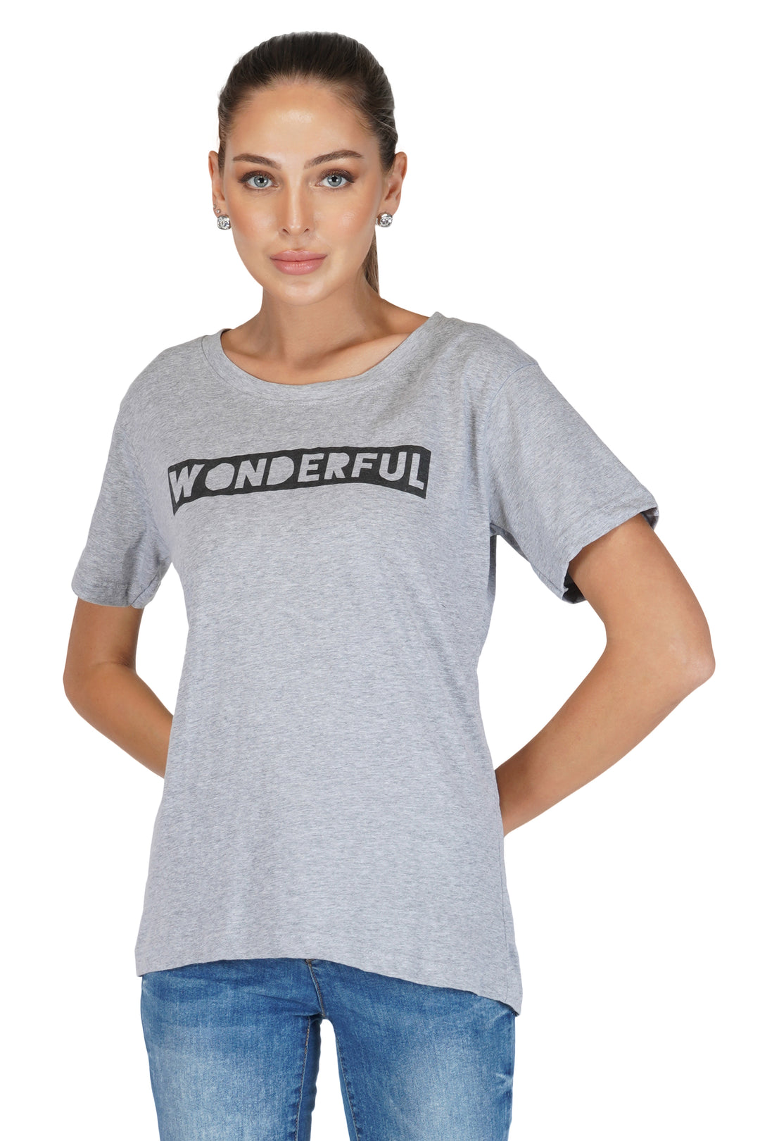 Wonderful Printed Round Neck Regular Fit T-Shirt