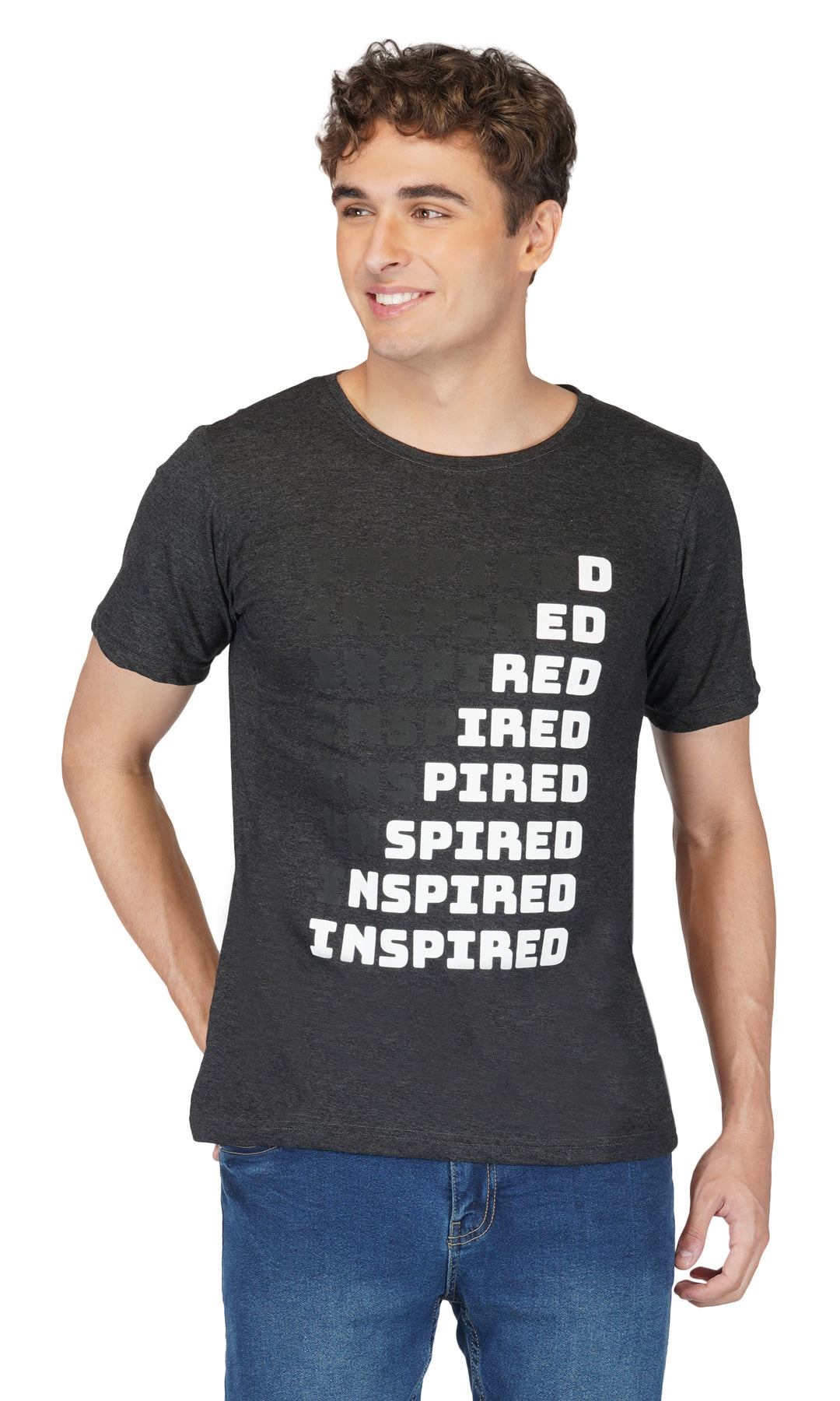 Inspired Round Neck Regular Fit T-Shirt