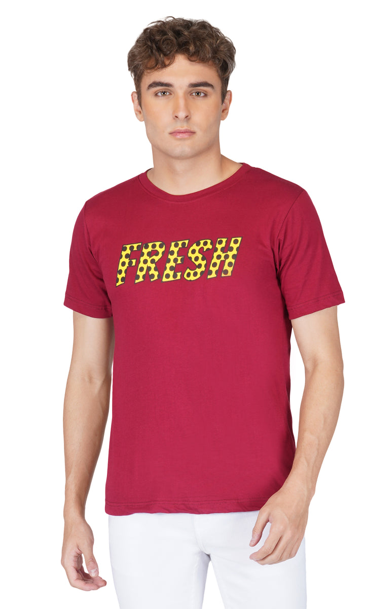 Fresh Round Neck Regular Fit T-Shirt