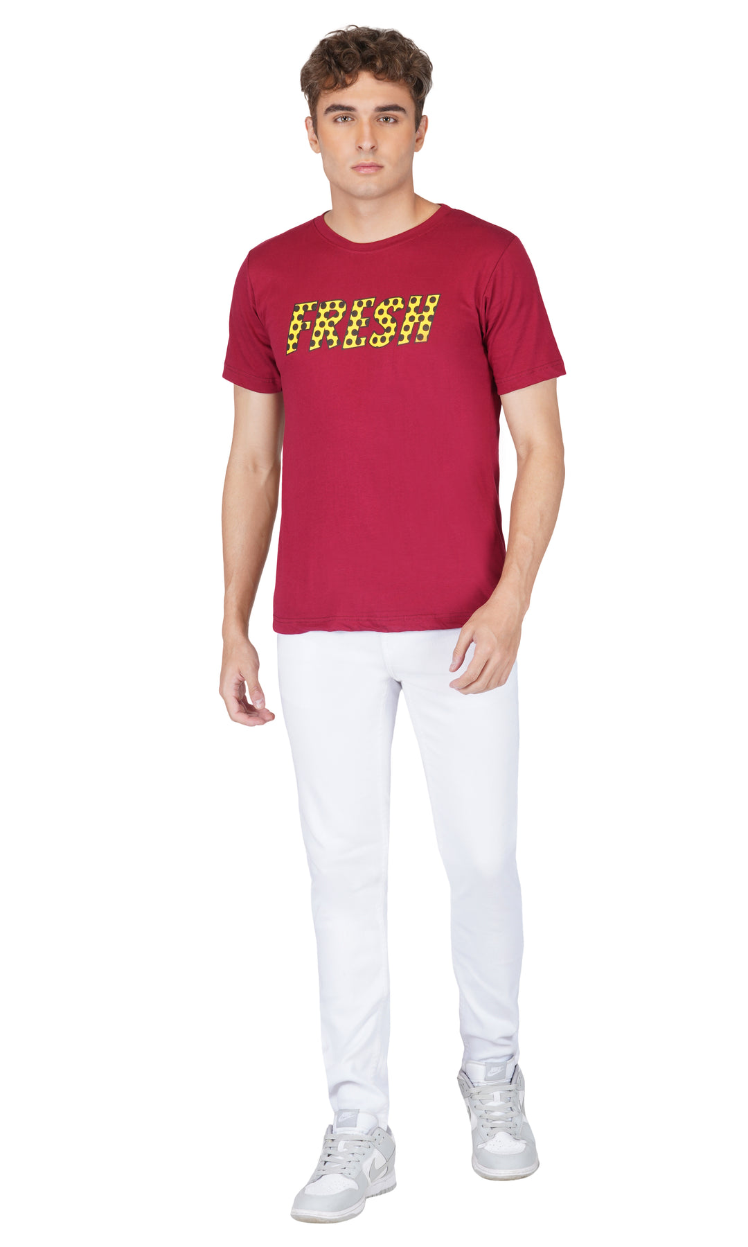 Fresh Round Neck Regular Fit T-Shirt