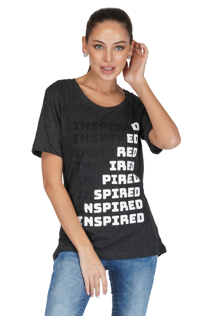 Inspired Round Neck Regular Fit T-Shirt