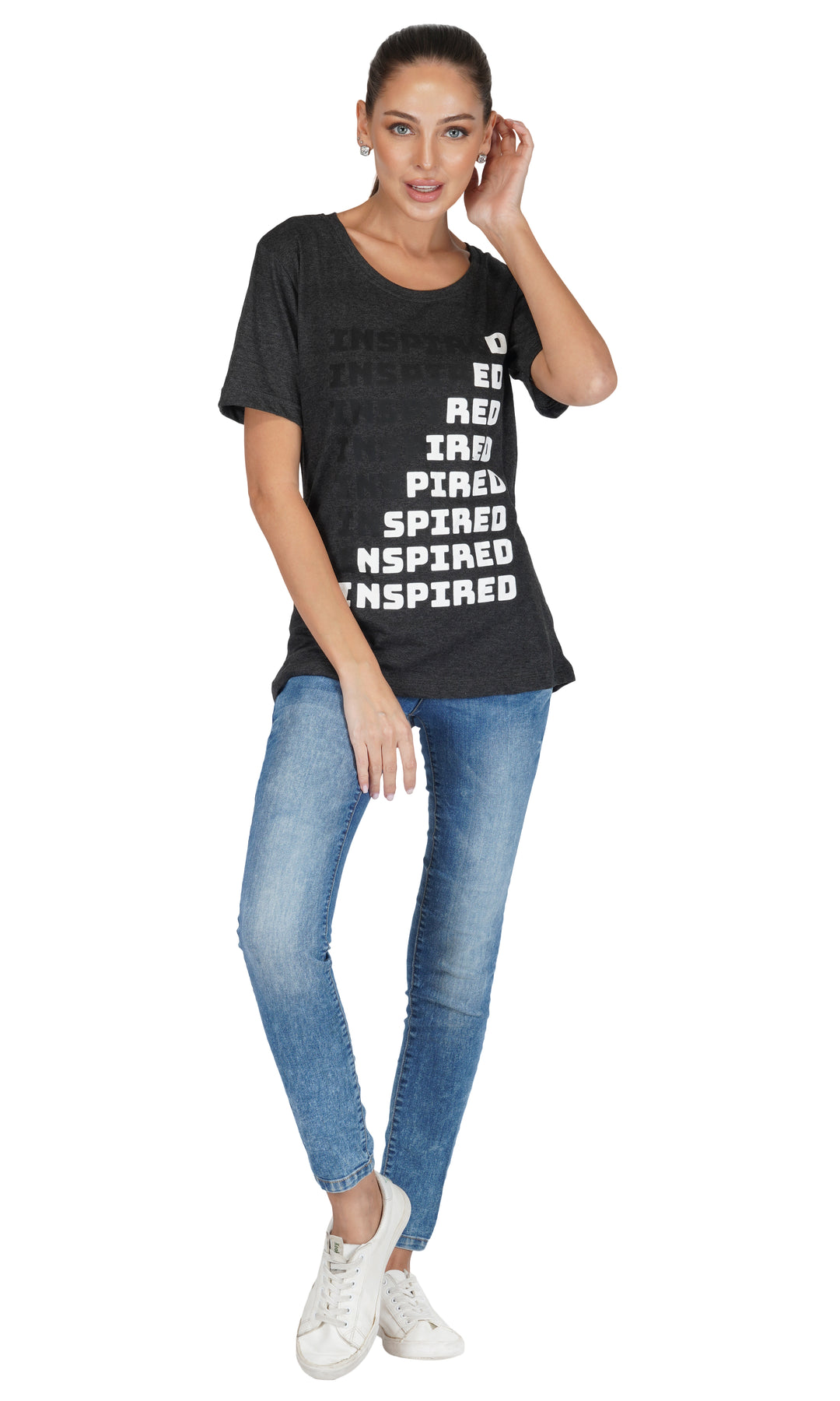 Inspired Round Neck Regular Fit T-Shirt