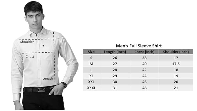 Men's Cotton Full Sleeve Shirt