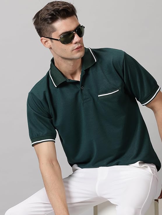 Men's Polo T-shirt With Pocket