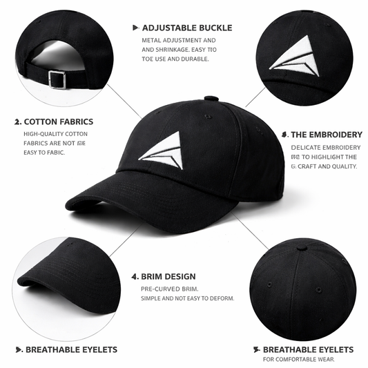 Midnight Arc Baseball Cap