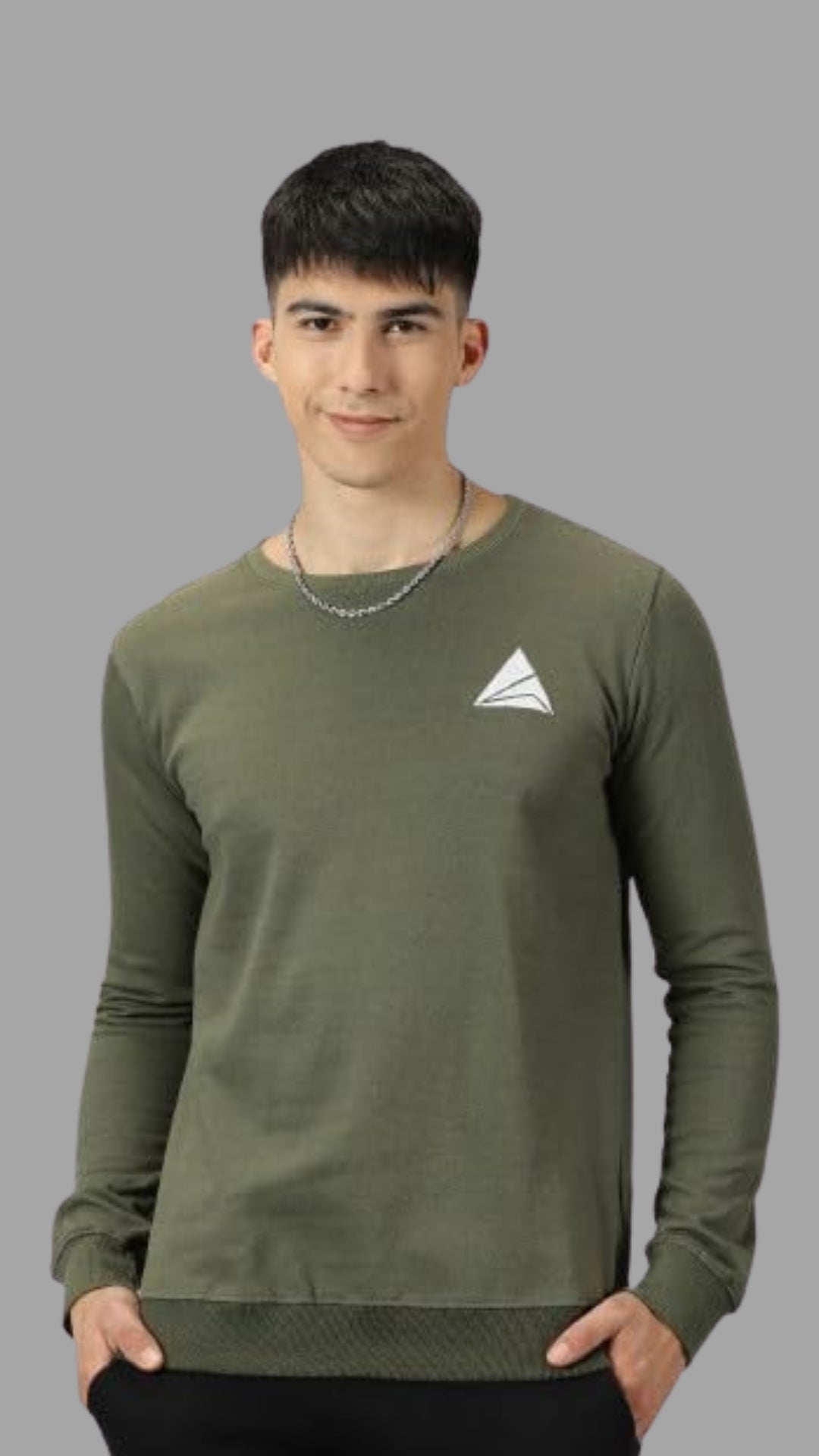 Men's Cotton Long Sleeves Sweatshirt