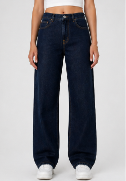 women dark denim