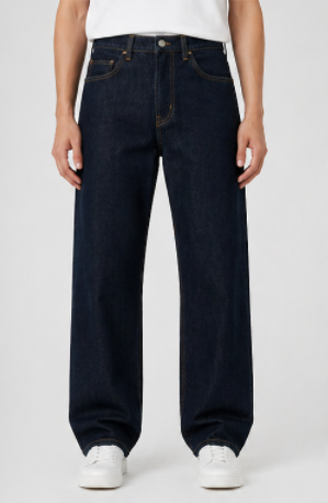 FLOW STATE BAGGY DENIMS DARK BLUE