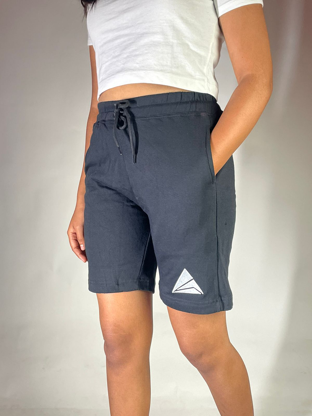 Women Cotton Shorts with Pockets Bottom Sport Shorts Lounge Boxers for Girls