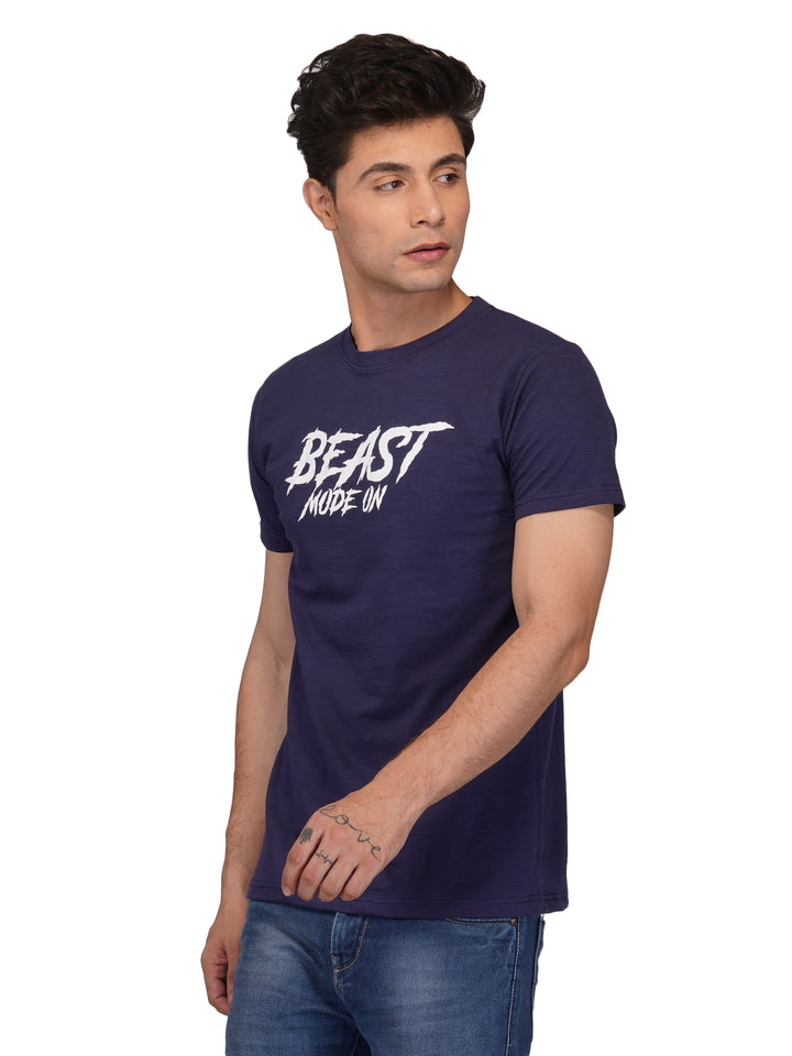 Beast Mode On Round Neck T-shirt