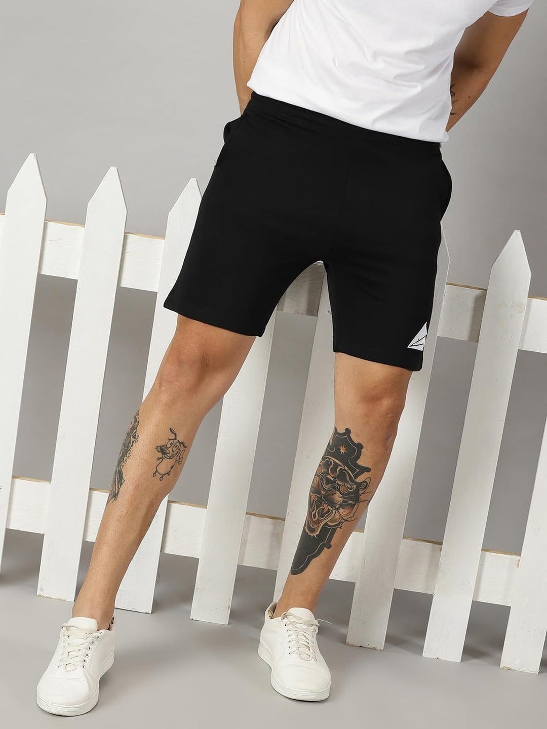 Men's Cotton Shorts with Pockets