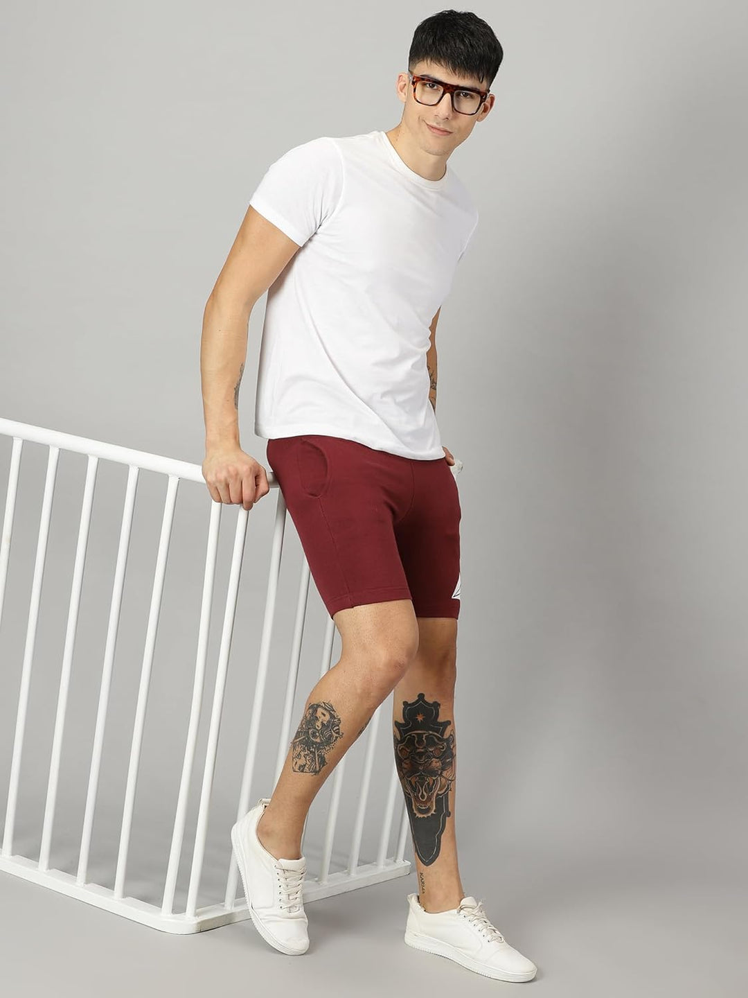 Men's Cotton Shorts with Pockets