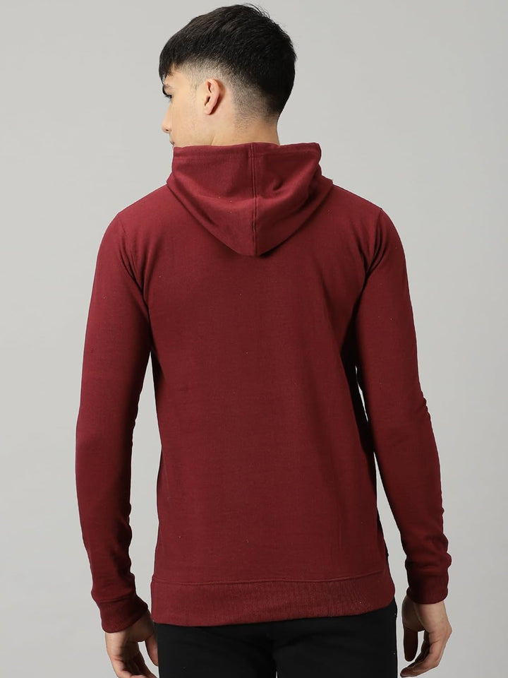 Men's Logo Hoodies Casual Long Sleeve Sweatshirt with Pocket Gym Hooded