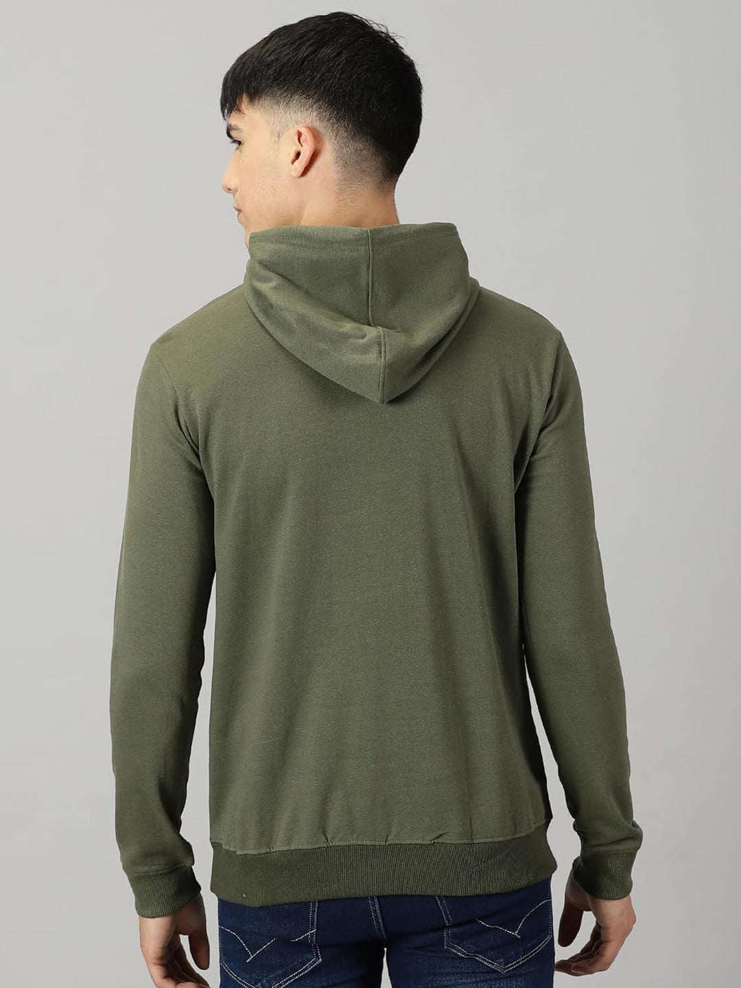 Men's Logo Hoodies Casual Long Sleeve Sweatshirt with Pocket Gym Hooded