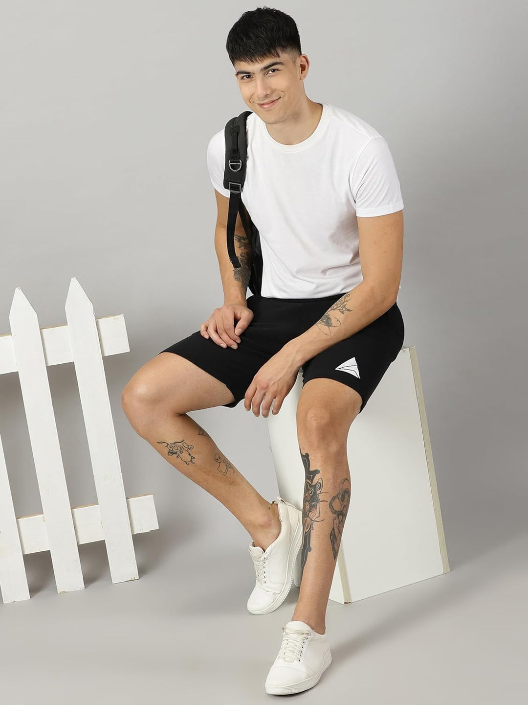 Men's Cotton Shorts with Pockets